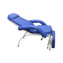 Ver imagem 5 de Poltrona Descanso Reclinável com Perneira Independente Azul Royal