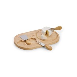 Conjunto de Utensílios P/ Queijo 4pçs Madeira - Quanhe - 2