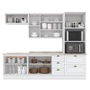 Ver imagem 2 de Cozinha Modulada Americana 7 Peças Branco Hp – Henn