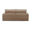 Ver mais imagens de Sofá Retrátil e Reclinável 3 Lugares com Molas 1,80m Laura Suede Cappuccino Rover & Beato