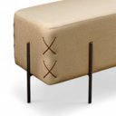 Ver imagem 3 de Recamier Banco Luxo Eros Sala de Estar