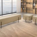 Ver imagem 5 de Recamier Banco Luxo Eros Sala de Estar