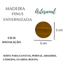 Ver imagem 6 de Conjunto Puxadores Vintage 5 cm para Cômoda 12 Unidades