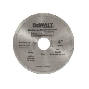 Disco Diamantado Diâmetro 4 Pol. 100mm Liso Dw47401b Dewalt