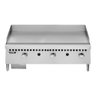 Chapa Bifeteira Inox A Gas Glp Vulcan Vcrg36 91X51cm 3 Queimadores - Hobart - 2