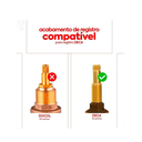 Ver imagem 5 de Acabamento Cromado C35 Registro 1/2 3/4 Deca 4900.c35 Aspen