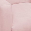 Ver imagem 5 de Poltrona Decorativa para Sala de Estar e Quarto Nina Suede Herrero:rosa Bebê