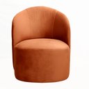 Ver imagem 4 de Poltrona Concha Stela Decoração Moderna Sala, Recepção, Escritório