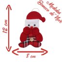 Ver imagem 3 de Kit 24 Pendente Natal Enfeite Natalino Tecido Feltro 12cm