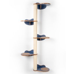 Árvore de Parede para Gatos Haru 5 Andares C 74cm x P 30cm x A 167cm - 3
