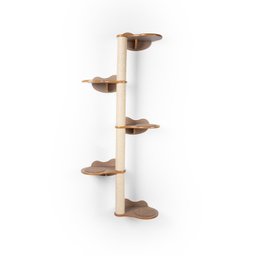 Árvore de Parede para Gatos Haru 5 Andares 74cm x 30cm x 167cm - 1