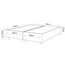 Ver imagem 4 de Cama Box Queen 158x198x78 com Colchão Molas Ensacadas Duplo Molejo Chile Yescasa