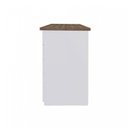 Ver imagem 7 de Conjunto 2 Escrivaninhas Modernas Spirit com Gavetas e Prateleiras 1720cm Nogal E Branco