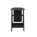 Ver imagem 6 de Conjunto 2 Escrivaninhas Modernas Spirit com Gavetas e Prateleiras 1720cm Nogal e Preto Artany
