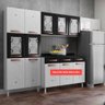 Cozinha Compacta Aço Telasul Mirage New 5vidros 3pçs Bco/pto - 8