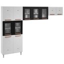 Ver imagem 6 de Cozinha Compacta Aço Telasul Mirage New 5vidros 3pçs Bco/pto