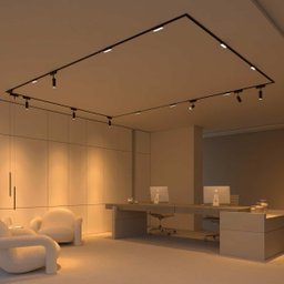 Spot Led Magnético Kay In 24° 18w 3000k 48v P/ Trilho 6710 Nordecor St3071 - 3