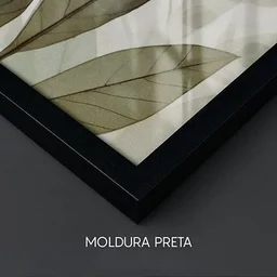 Kit 3 Quadros Decorativos Disciplina Execução Foco Leão - 3