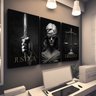 Kit 3 Quadros Decorativos para Advocacia Direito com Frase 60x40 Vinil - 3