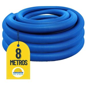 Mangueira para Limpeza de Piscinas Flexível Flutuante 08 Metros