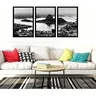 Kit 3 Quadros Decorativos Corcovado Rio de Janeiro Moldura 60x40 Vinil - 2