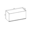 Ver imagem 3 de Armário de Cozinha Genialflex Conecta Pt. Basc. Ébano Branco