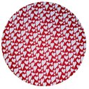 Ver imagem 1 de Kit 4 Capas para Sousplat Replica Coração 35cmx35cm