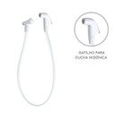 Ver imagem 3 de Gatilho P/ Reposição Chuveirinho Ducha Higiênica Branca