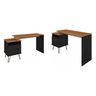 Conjunto 2 Escrivaninhas Plus Estilo Industrial - 3