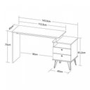 Ver mais imagens de Conjunto 2 Escrivaninhas Plus Estilo Industrial