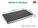 Ver imagem 2 de Kit 9 Bandeja Plástica Para Mudas 200 Células