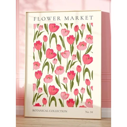 Quadro Decorativo - Flower Market No. 14