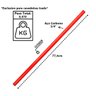 Extensor para Cavadeira Trado Cabo em Tubo Aço Carbono 77cm Minasul - 3