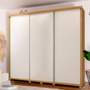 Ver imagem 1 de Guarda Roupa Casal 255 Cm 3 Portas de Correr