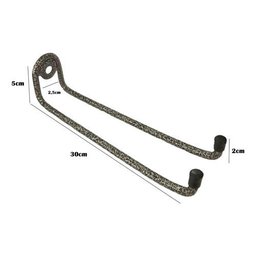 Suporte Porta Vassoura e Rodo Parede Grande 30 Cm - 2
