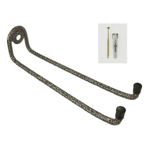 Suporte Porta Vassoura e Rodo Parede Grande 30 Cm