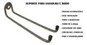 Ver imagem 3 de Suporte Porta Vassoura e Rodo Parede Grande 30 Cm
