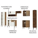 Ver imagem 5 de Armário de Cozinha Completa 325cm Rustic/Branco Emilly Joy Madesa 01