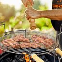 Ver imagem 7 de Confrateira Zzonn Cf560 – 3 em 1: Churrasqueira Gourmet, Lareira Externa e Cooler de Bebidas