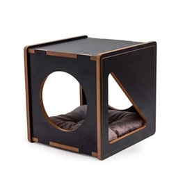Nicho para Gatos Grandes Frédy - Frente Triângulo A 44cm X C 44cm X P 38cm - 3