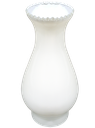 Ver imagem 3 de Cúpula Manga P/ Lampião 06,5 Retrô de Vidro Branco Brilho