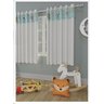 - Cortina Infantil Azul 1,80 Altura para Varão de até 2m - 1