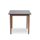 Ver imagem 2 de Mesa de Jantar 4 Lugares Quadrada 90x90 em MDF e Madeira Liz Preta