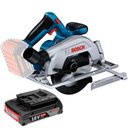 Ver imagem 1 de Serra Circular 7.1/4 Pol a Bateria 18V GKS 185-LI com Bateria 2,0 Ah BOSCH