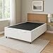 Ver imagem 2 de Cama Box Bau Casal Premium Blindada Super Reforçada Corino - Box Baú Branco - Corino