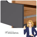 Ver mais imagens de Conjunto Infantil Guarda-Roupa e Cômoda Circus Cinza/Freijó/Titanium