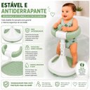 Ver imagem 3 de Suporte de Banho para Bebê em Pé Ajustável 44-54cm com Apoio Frontal e Base Antiderrapante para Box 