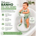 Ver imagem 4 de Suporte de Banho para Bebê em Pé Ajustável 44-54cm com Apoio Frontal e Base Antiderrapante para Box 