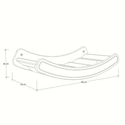 Rede de Parede para Gatos Estofada Nick A 16cm x L 30cm x C 60cm - 6