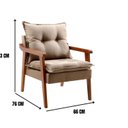 Ver imagem 2 de Poltrona para Sala de Estar Pérola 93x66cm